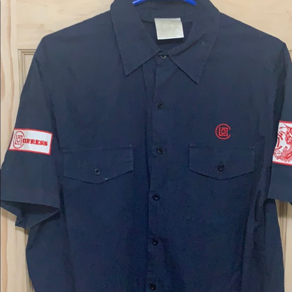 CLOT Express Worker Shirt V.1 Navy XL, EDC Rare!